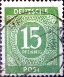 Sellos de Europa - Alemania -  Intercambio ma2s 0,20 usd 15 pf. 1946