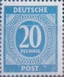 Stamps Germany -  Intercambio 0,20 usd 20 pf. 1946