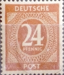 Sellos de Europa - Alemania -  Intercambio ma3s 0,20 usd 24 pf. 1946