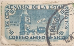 Stamps Mexico -  1856 centenario de la estampilla 1956