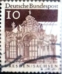 Stamps Germany -  Intercambio 0,20 usd 10 pf. 1967
