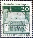 Stamps Germany -  Intercambio 0,20 usd 20 pf. 1967