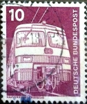 Stamps Germany -  Intercambio 0,20 usd  10 pf. 1975