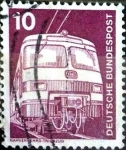 Stamps Germany -  Intercambio 0,20 usd  10 pf. 1975