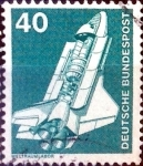 Stamps Germany -  Intercambio 0,20 usd  40 pf. 1975