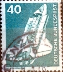 Stamps Germany -  Intercambio 0,20 usd  40 pf. 1975