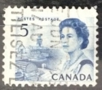 Stamps Canada -  Isabel II y Faro
