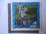 Stamps : Asia : Israel :  Escalera de Jacob - Patriarca de los Iraelitas (Jacob ó Israel)