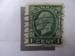 Stamps Canada -  Rey Eduardo VII (Scott/Ca:195)