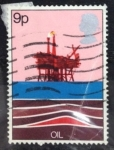 Stamps United Kingdom -  Petroleo