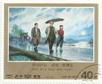 Stamps North Korea -  ACTIVIDADES REVOLUCIONARIAS DE KIM-IL-SUNG. VALOR FACIAL 40 Chon. YVERT KP 1397F