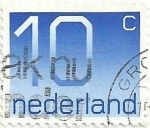 Sellos de Europa - Holanda -  (324) CENTENARIO DEL SELLO HOLANDÉS CON CIFRAS. VALOR FACIAL 10 Cts. YVERT NL 1042