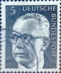 Stamps Germany -  Intercambio 0,20 usd  5 pf. 1970