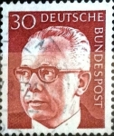 Stamps Germany -  Intercambio 0,20 usd  30 pf. 1970