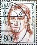 Stamps Germany -  Intercambio 0,20 usd  80 pf. 1986