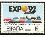 Stamps Spain -  Exposición Universal Sevilla 1992 - la era de los descubrimientos