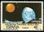 Stamps Spain -  Exposición Universal Sevilla 1992 - la era de los descubrimientos