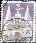 Stamps Germany -  Intercambio 0,20 usd 2 mark. 1948