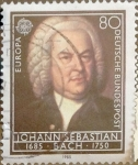 Stamps Germany -  Intercambio 0,30 usd 80 pf. 1985