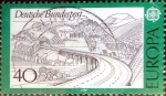 Stamps : Europe : Germany :  Intercambio 0,25 usd 40 pf. 1977