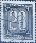 Stamps Germany -  Intercambio 0,20 usd 20 pf. 1956