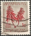 Stamps South Africa -  flores