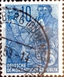 Stamps Germany -  Intercambio 0,20 usd 10 pf. 1953