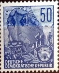 Stamps Germany -  Intercambio 6,25 usd 50 pf. 1953