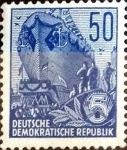 Stamps Germany -  Intercambio 6,25 usd 50 pf. 1953