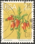 Stamps South Africa -  Erica blenna