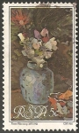 Stamps : Africa : South_Africa :  Sweet pea-Guisante dulce 