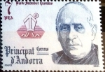 Stamps Andorra -  Intercambio 0,30 usd 7 pta. 1981