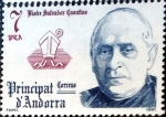 Stamps Andorra -  Intercambio m1b 0,30 usd 7 pta. 1981