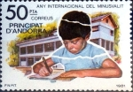 Stamps Andorra -  Intercambio fdxa 1,25 usd 50 pta. 1981