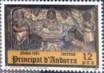 Stamps Andorra -  Intercambio fdxa 0,30 usd 12 pta. 1981