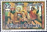 Stamps Andorra -  Intercambio nfxb 0,55 usd 22 pta. 1980