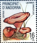 Stamps : Europe : Andorra :  Intercambio crxf2 0,90 usd 16 pta. 1983