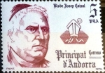 Stamps Andorra -  Intercambio fdxa 0,25 usd 5 pta. 1979