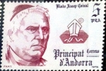 Stamps Andorra -  Intercambio m1b 0,25 usd 5 pta. 1979