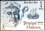 Stamps : Europe : Andorra :  Intercambio nfyb2 0,25 usd 1 pta. 1979