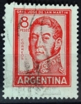 Sellos de America - Argentina -  Jose de San Martín 