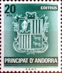 Stamps Andorra -  Intercambio fdxa 0,40 usd 20 pta. 1982