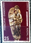 Stamps Andorra -  Intercambio fdxa 0,55 usd 25 pta. 1990