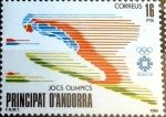 Stamps : Europe : Andorra :  Intercambio nf4b 0,90 usd 16 pta. 1984