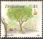 Sellos del Mundo : Africa : Zimbabwe : Hanging Tree