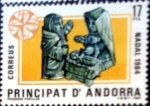 Stamps Andorra -  Intercambio fdxa 0,55 usd 17 pta. 1984