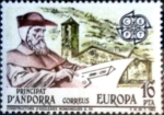 Stamps Andorra -  Intercambio crxf2 0,50 usd 16 pta. 1983