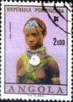 Sellos del Mundo : Africa : Angola : Intercambio crxf2 0,20 usd 2 esc. 1961