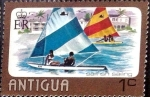 Stamps : America : Antigua_and_Barbuda :  Intercambio nfxb 0,25 usd 1 cent. 1976