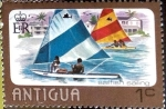 Stamps : America : Antigua_and_Barbuda :  Intercambio 0,25 usd 1 cent. 1976